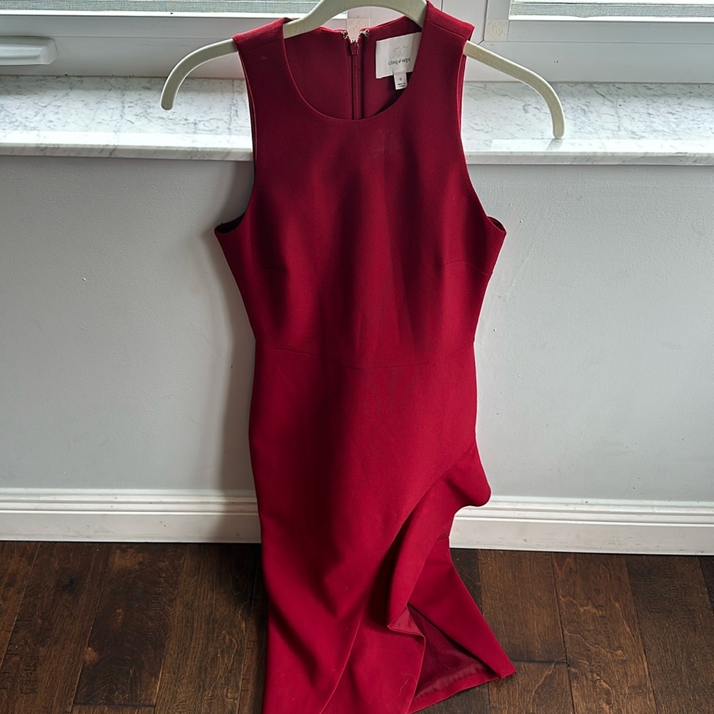 Cinq a sept dress red size 0